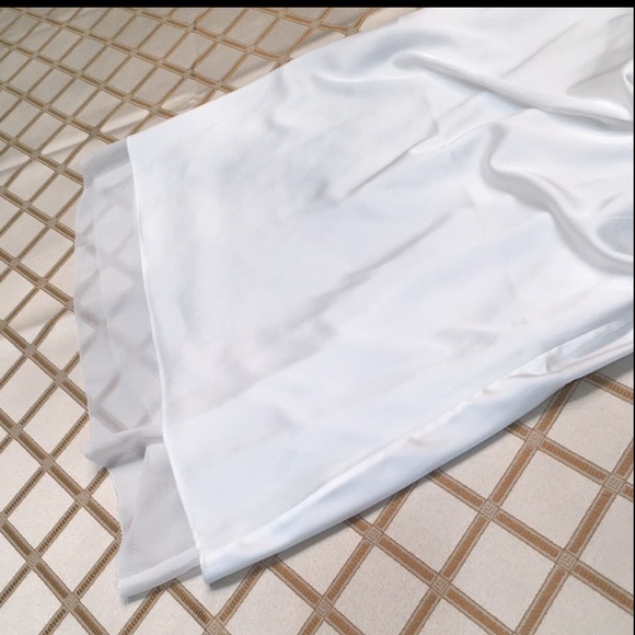 White House Black Market Black Satin Draped Neck Cami Camisole sz.XXS - Picture 13 of 15